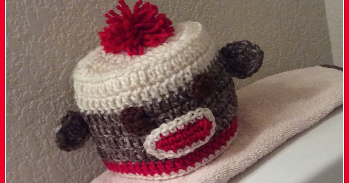 Posh Pooch Designs Sock Monkey Toilet Paper Cover Posh Pooch Designs