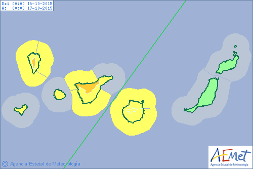 temporal canarias elevan avisos por vientos a naranja La Palma