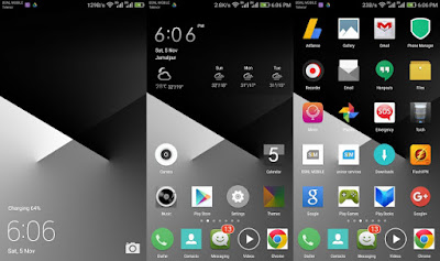 Download The Black theme for Huawei EMUI