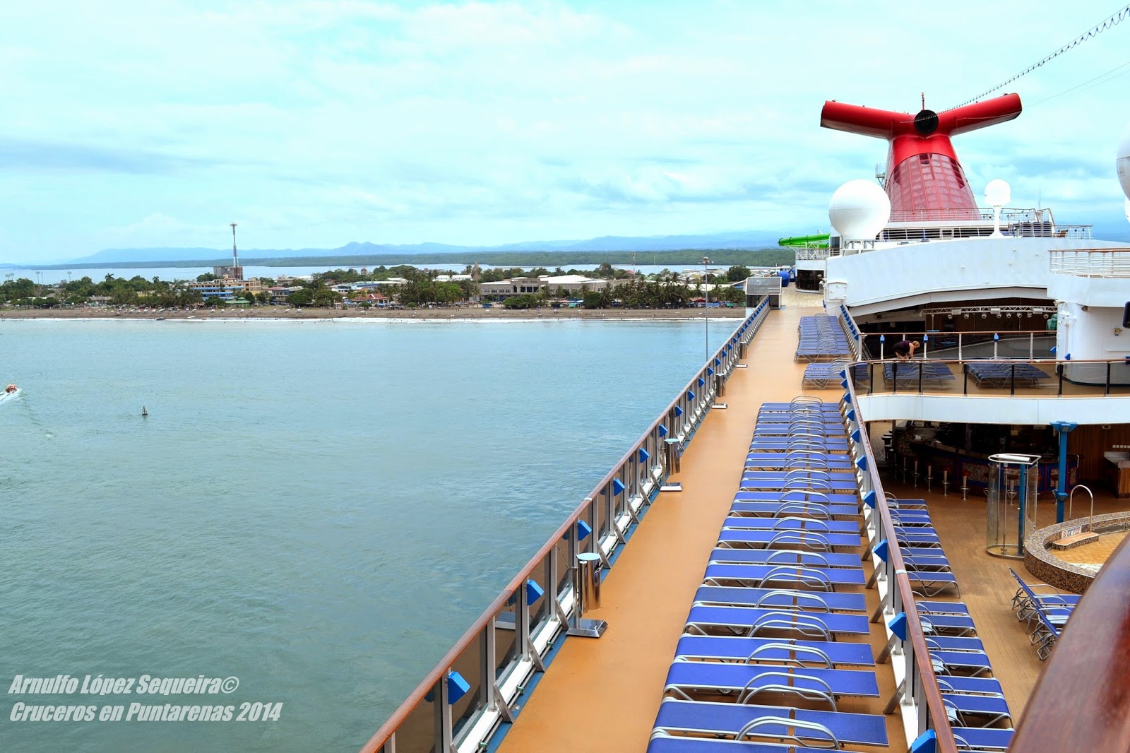 Cruceros en Puntarenas Carnival Legend, vistas de la ciudad de Puntarenas.
