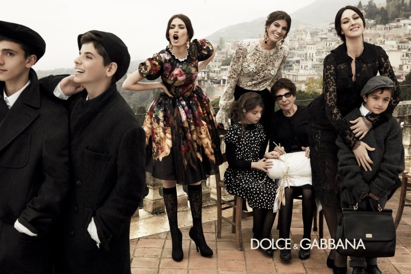 dolce and gabbana advertisements