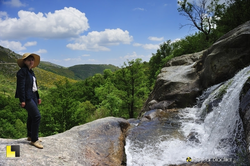 cascade de la corniche des Cévennes valerie blachier photo Pascal Blachier