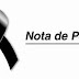 Nota de Pesar da Câmara de Vereadores de Mairi