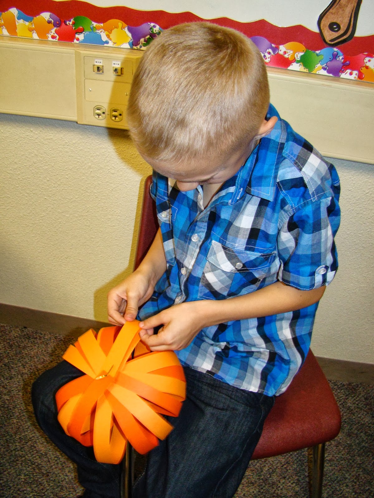 A Full Classroom: Our Pumpkin Patch