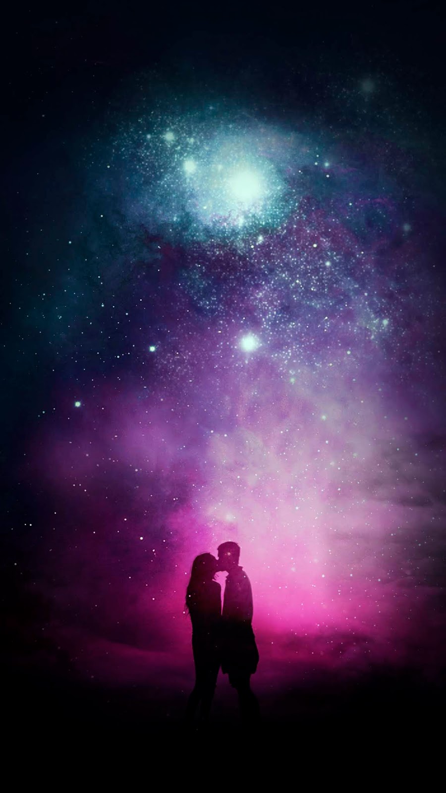 A universe kiss