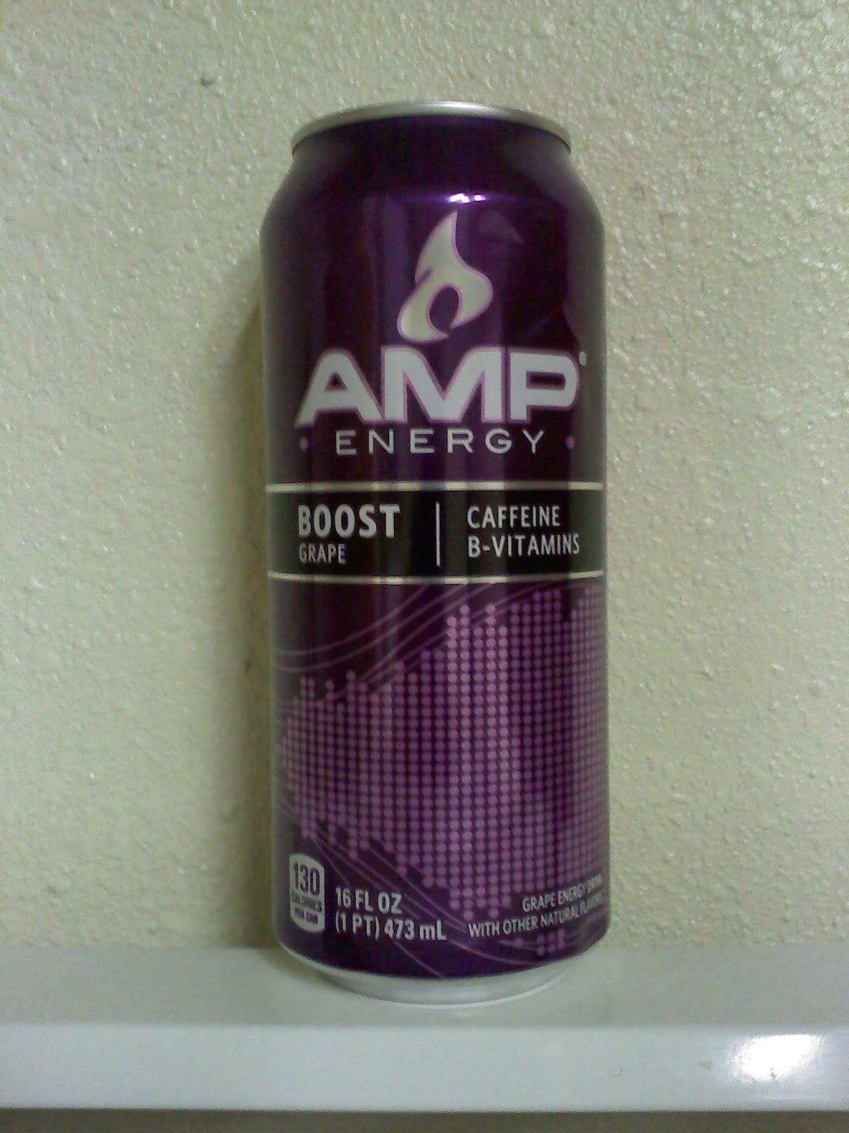 CAFFEINE!: Review for Amp Energy--Boost (Grape)