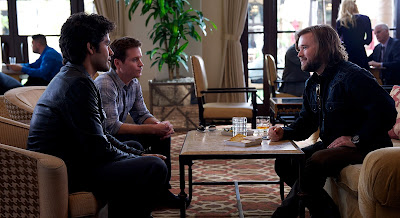 Haley Joel Osment and Adrien Grenier in the Entourage Movie