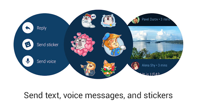 أعلنت شركة تليجرام Telegram عن إصدار نسخه من تطبيقها للساعات الذكيه أعلنت شركة تليجرام Telegram عن إصدار نسخه من تطبيقها للساعات الذكيه