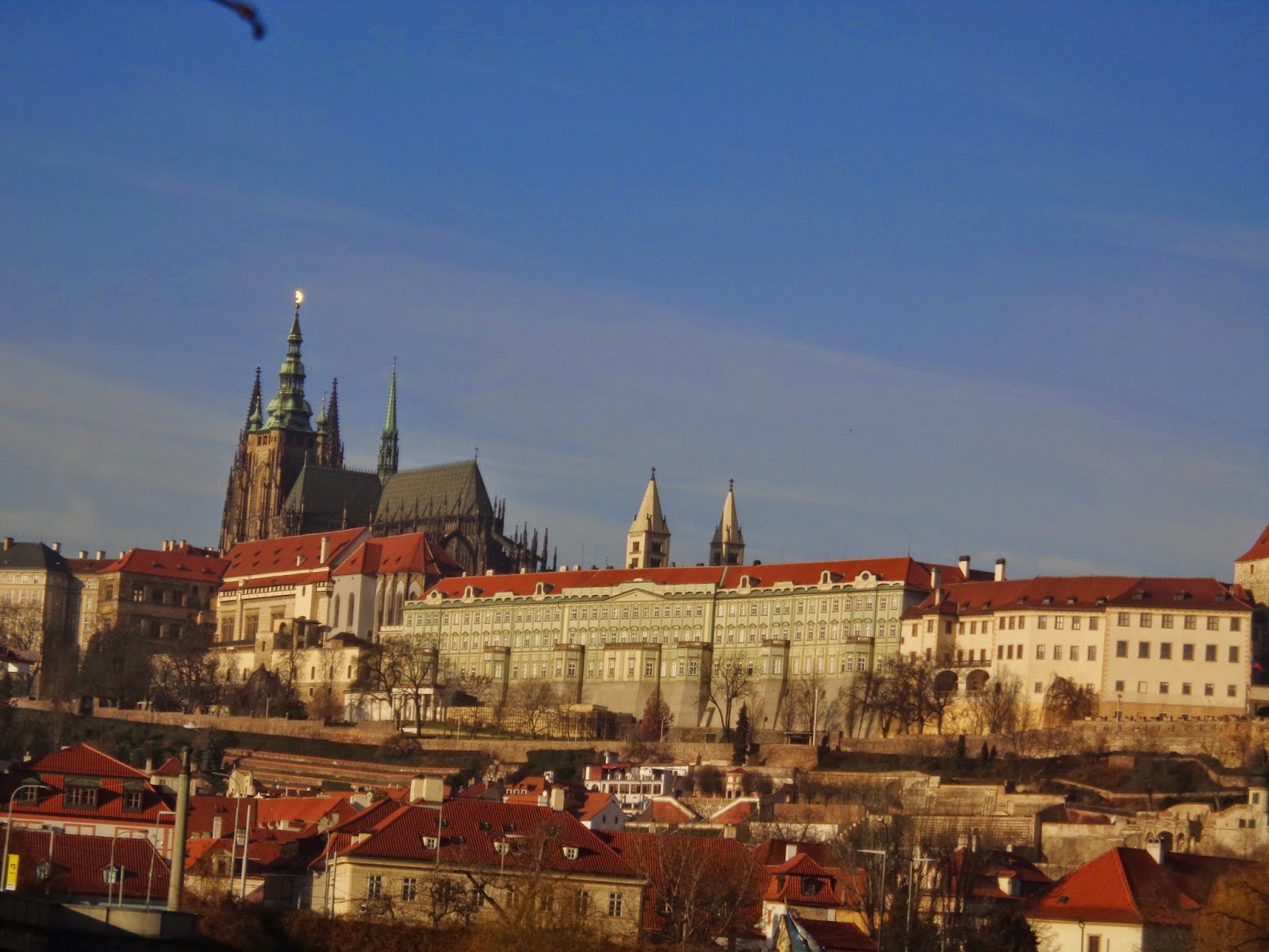 praga mala strana e hradcany cidade pequena e castelo