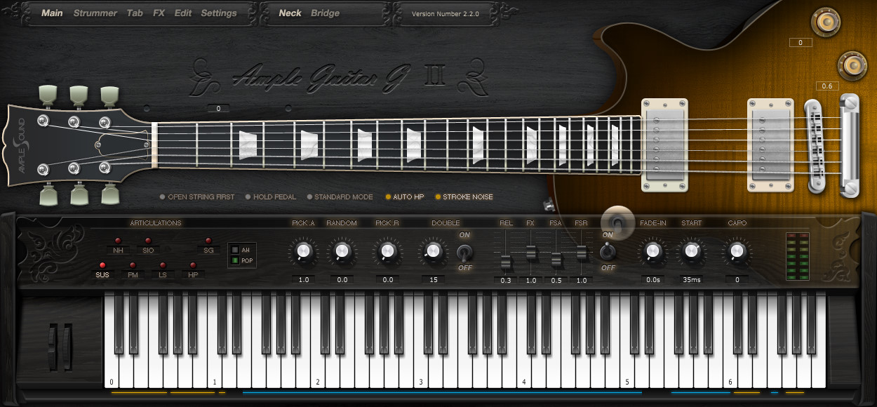 VSTi Ample Guitar Gibson 2 (AGG2). Midis e Samples