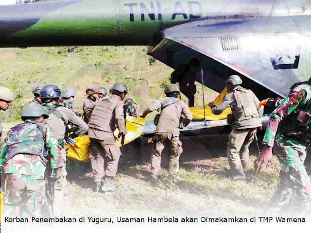 Korban Penembakan di Yuguru, Usaman Hambela akan Dimakamkan di TMP Wamena Korban Penembakan di Yuguru, Usaman Hambela akan Dimakamkan di TMP Wamena