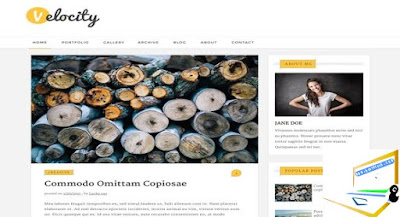 Velocity Blogger Template | Download Free Velocity Blogger Template 