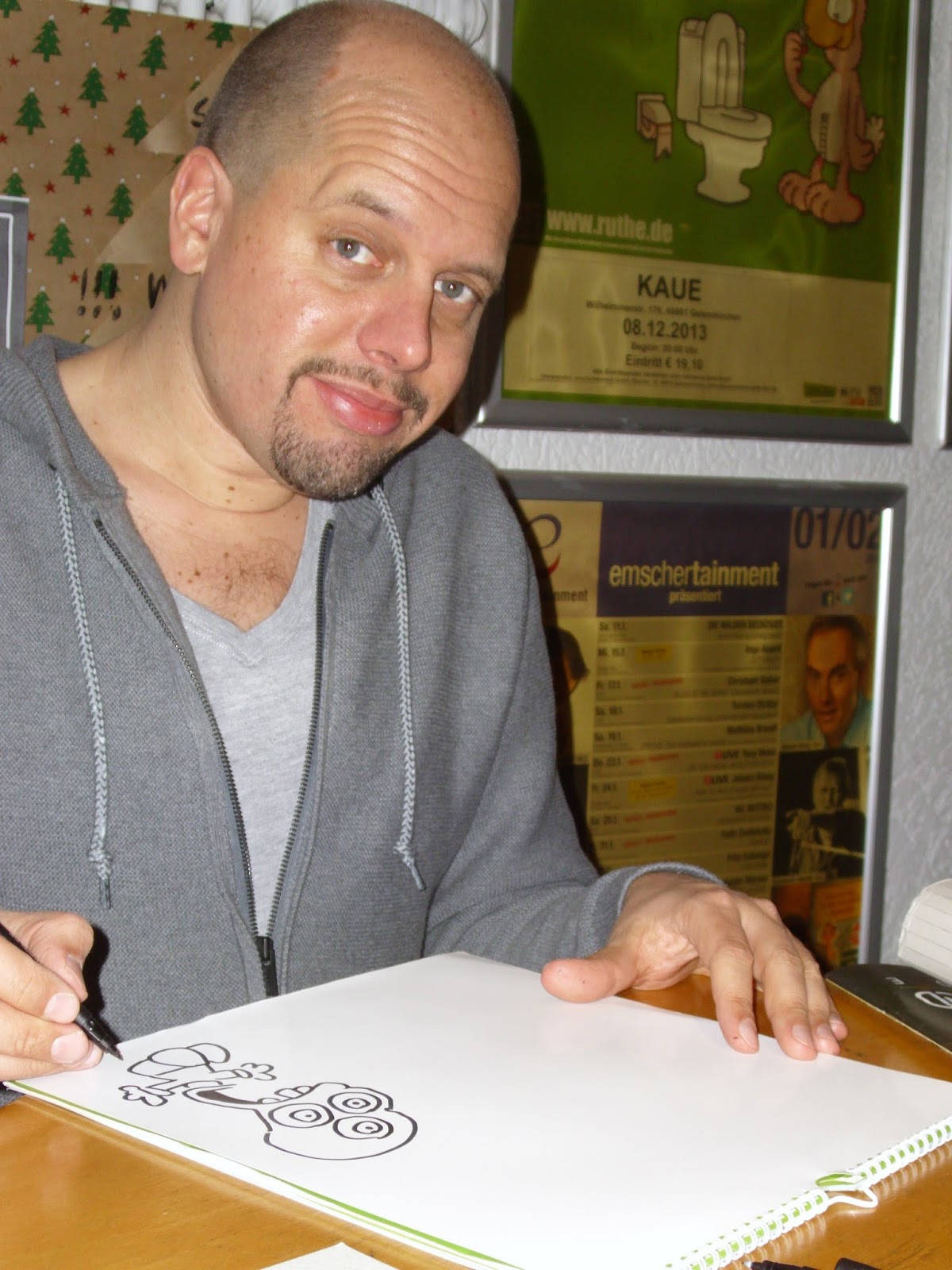 atze schr der echtes aussehen woodenbild )