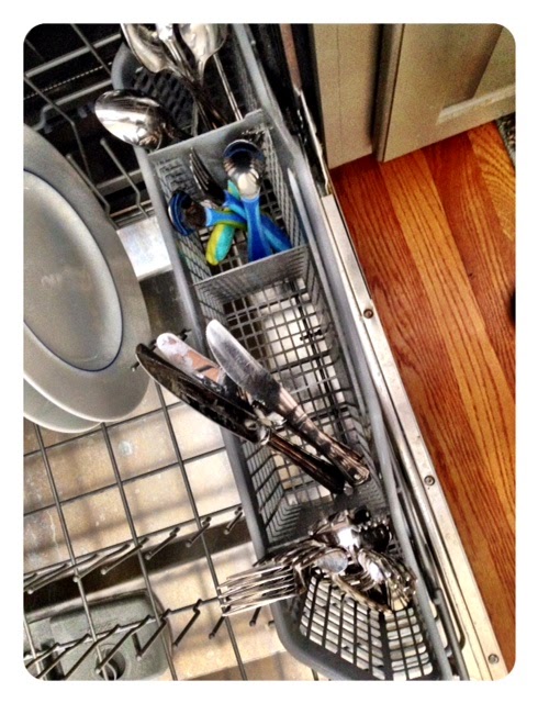 Organizing Plus 123 Tuesday Tip Organize Utensils IN the Dishwasher