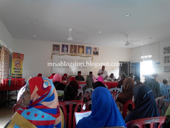 teman mak pergi mesyuarat mesyuarat