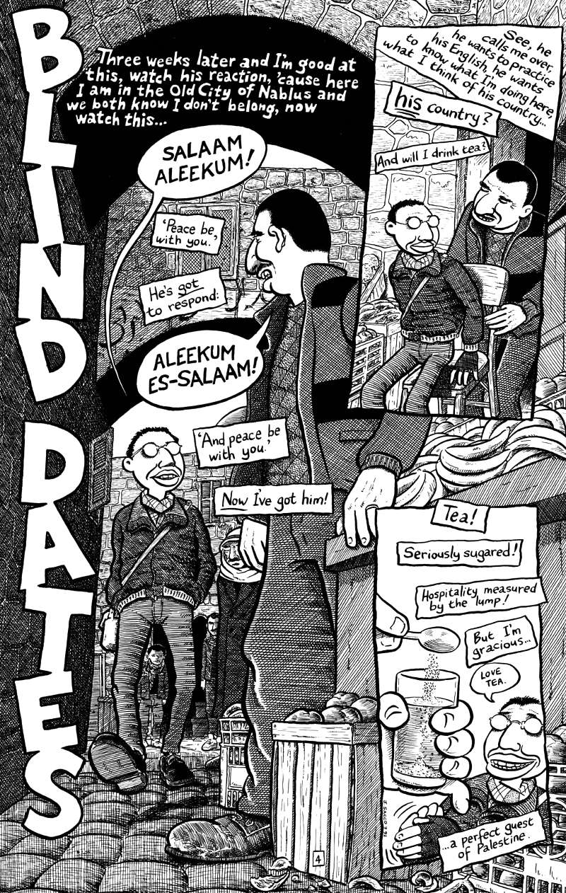Page 4 Chapter 1 of Joe Sacco Palestine Online
