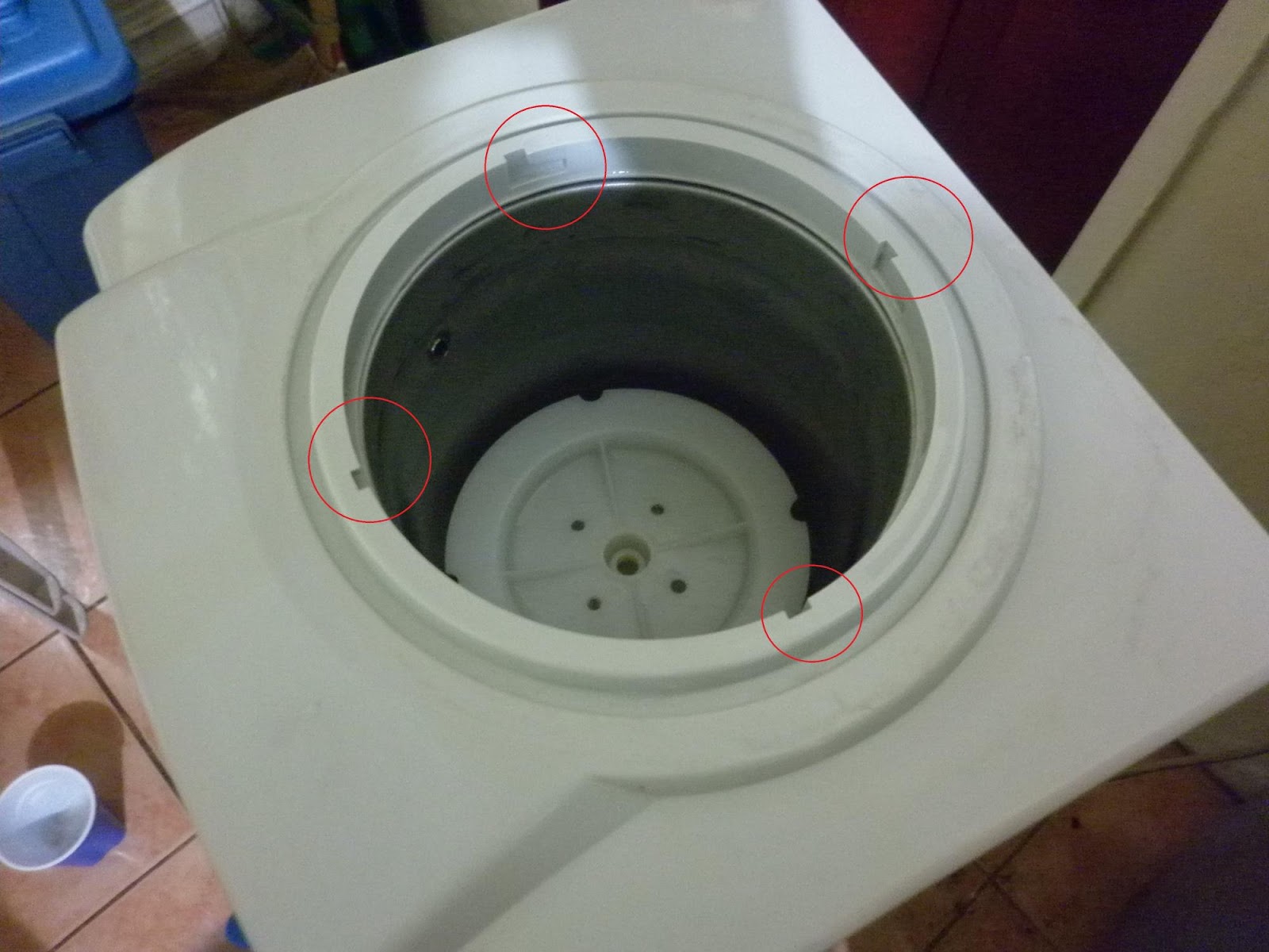 Yes! You Can! Cleaning the Water Dispenser