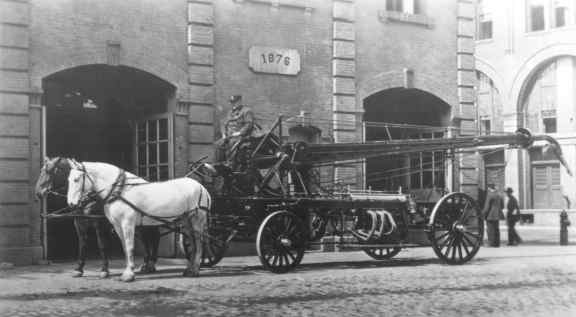 Пожарный автомобиль фрезе 1904 г
