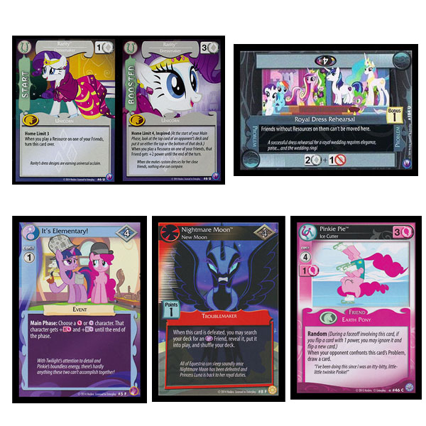 All My Little Pony CCG Cards