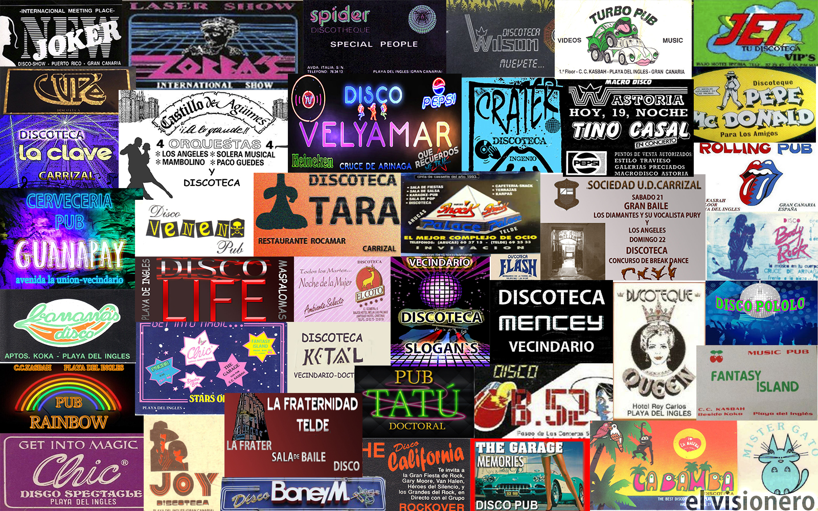 Discotecas de los 80 y 90 Gran Canaria ~ El visionero