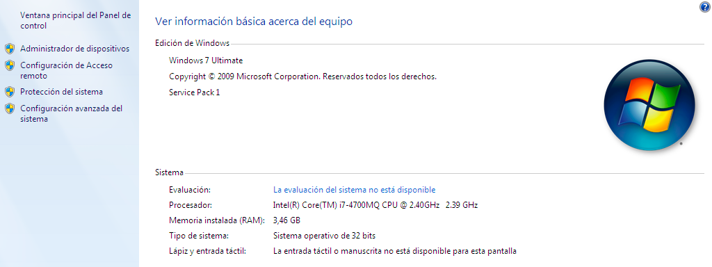 windows 7 ultimate sp1