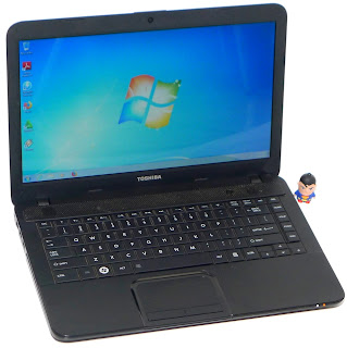 Laptop Toshiba Satellite C840 Core i3 Second di Malang