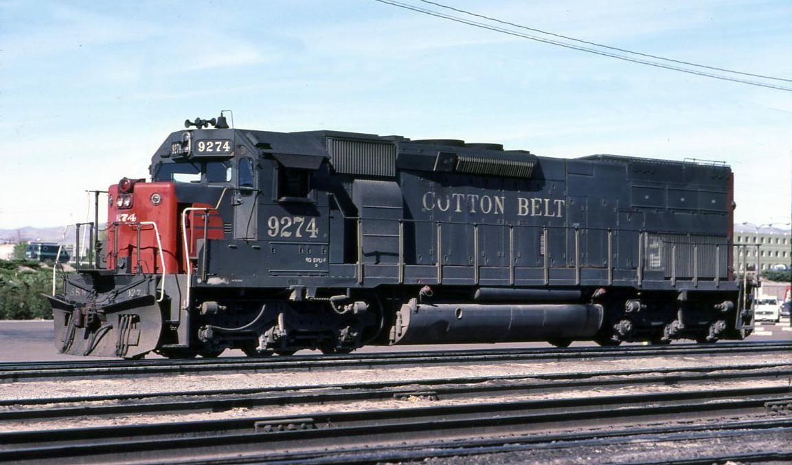 transpress nz Cotton Belt SD45T2 tunnel motor