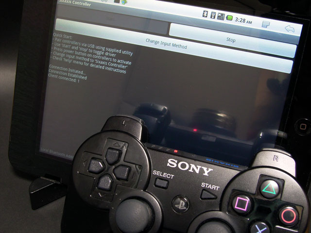 Wasters Haven Androidでps3コントローラを使ってみる