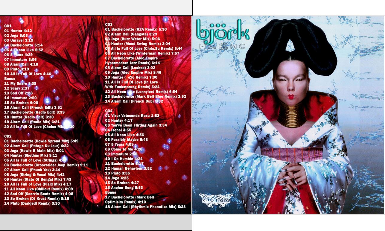 MUSICOLLECTION BJORK Homogenic (Expanded Version) 1997 2017
