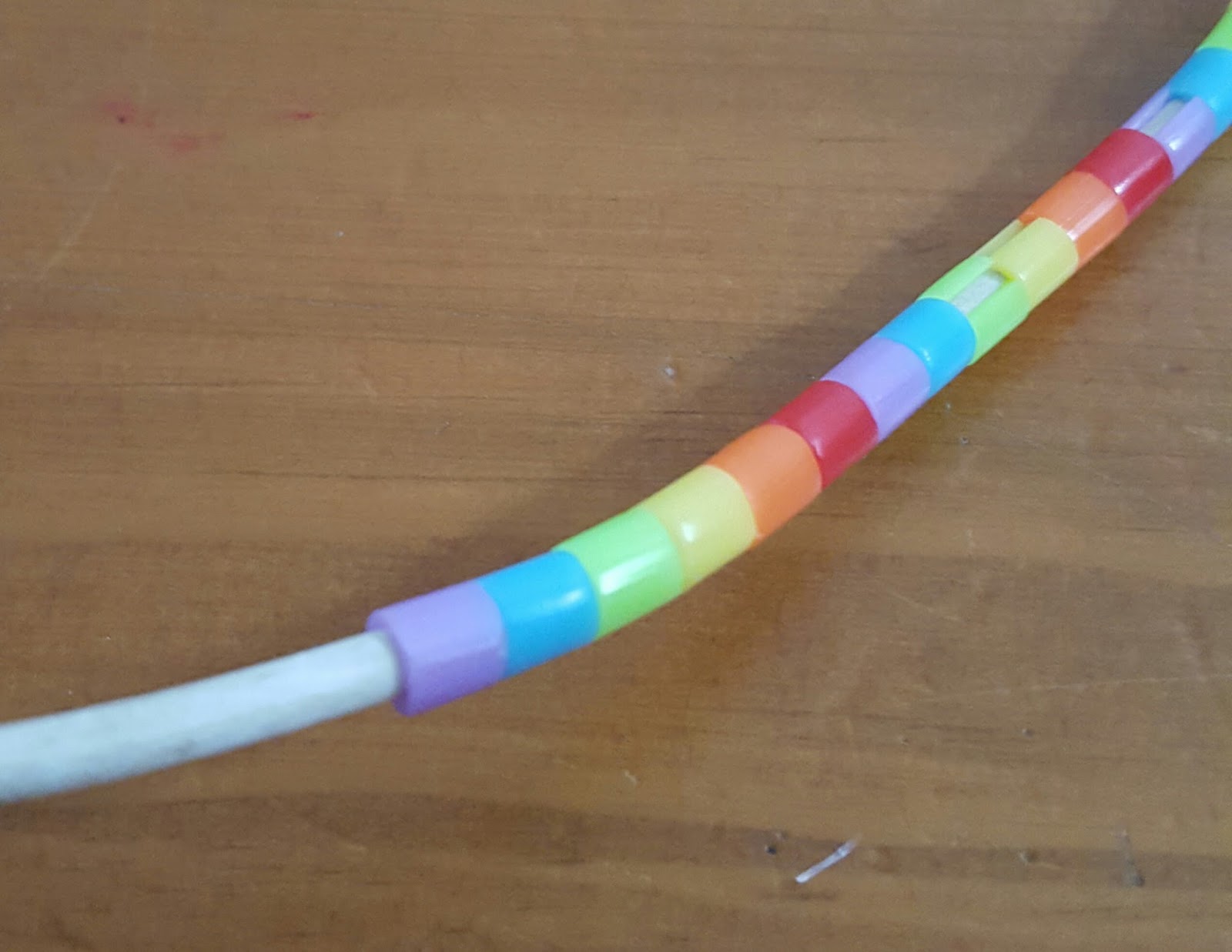 Craft SJ Inspired Rainbow Cords