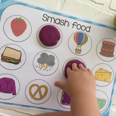 Language and Articulation Play Dough Mats Speech Therapy by A Perfect Blend