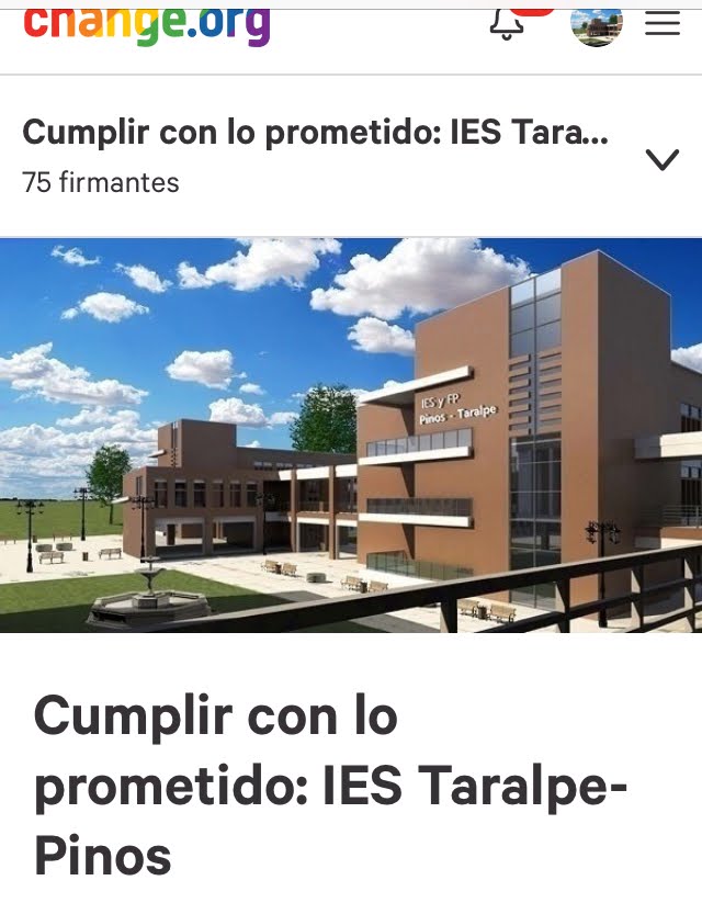 Firmas para conseguir un Instituto