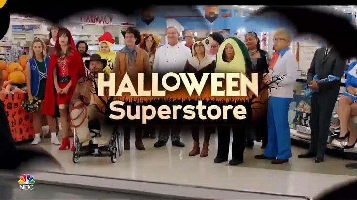 Superstore and The Good Place - Halloween Combo Promo