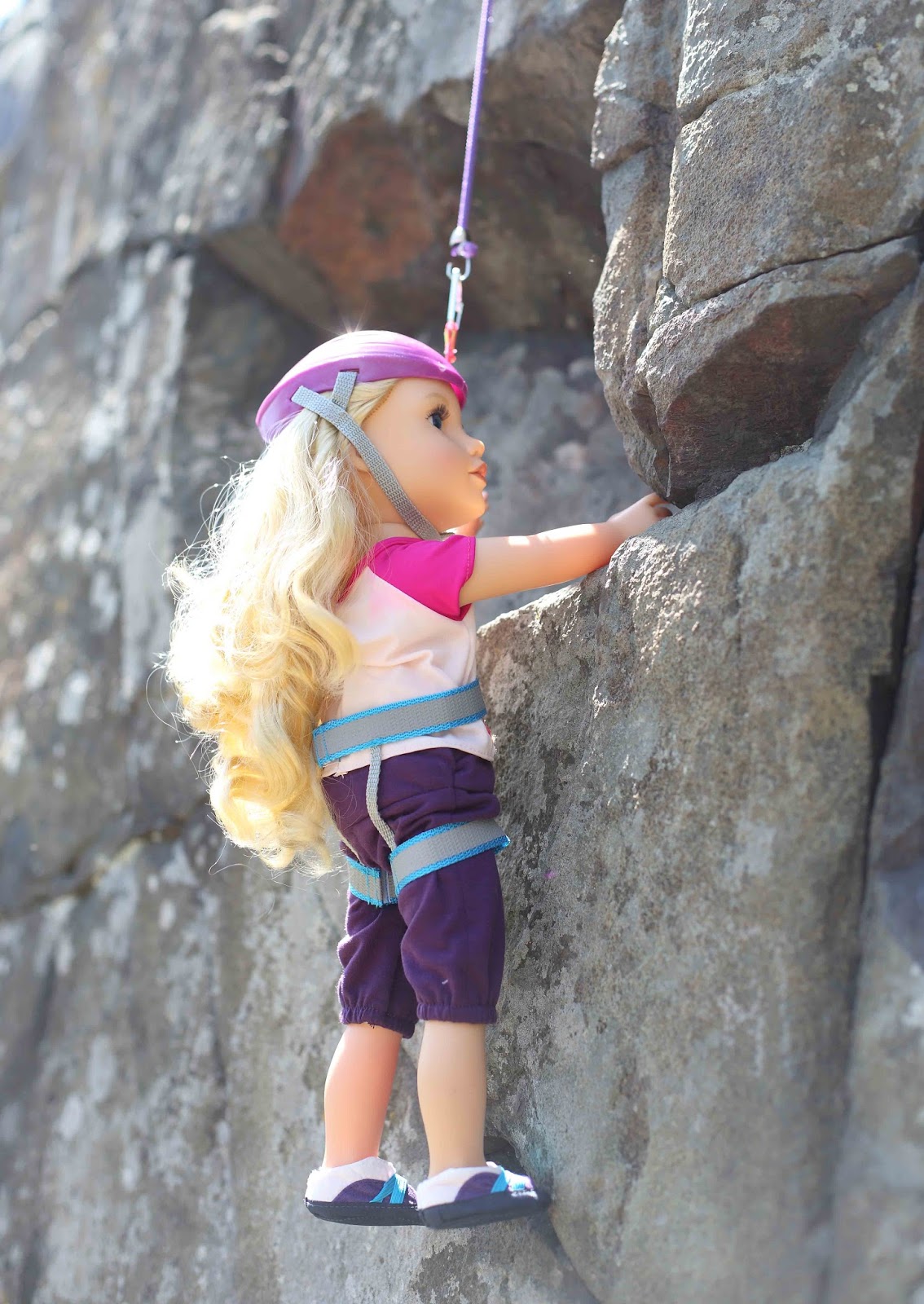 My Journey Girls Dolls Adventures: Meredith Rock Climbing