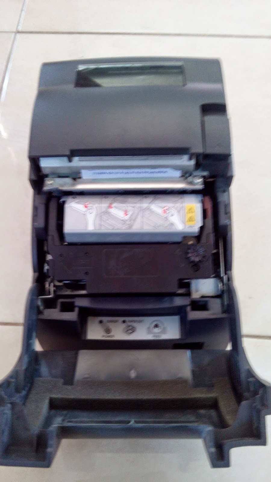 Penyebab Roda RDA printer kasir Patah