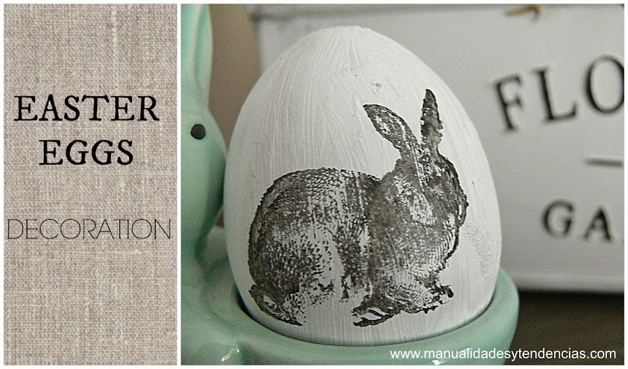 Easter eggs decoration tutorial