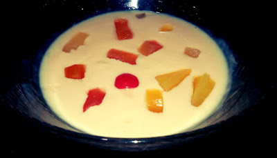 Healthy And Easy To Make Mix Fruit Custard