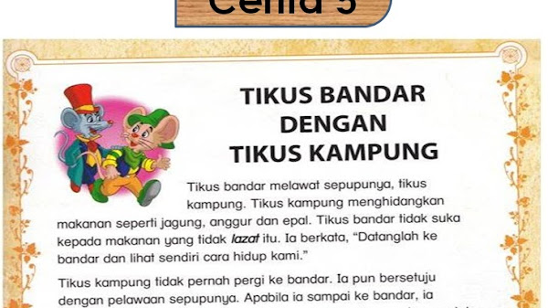 Cerita Rakyat Pendek yang Penuh Makna dan Pelajaran Berharga