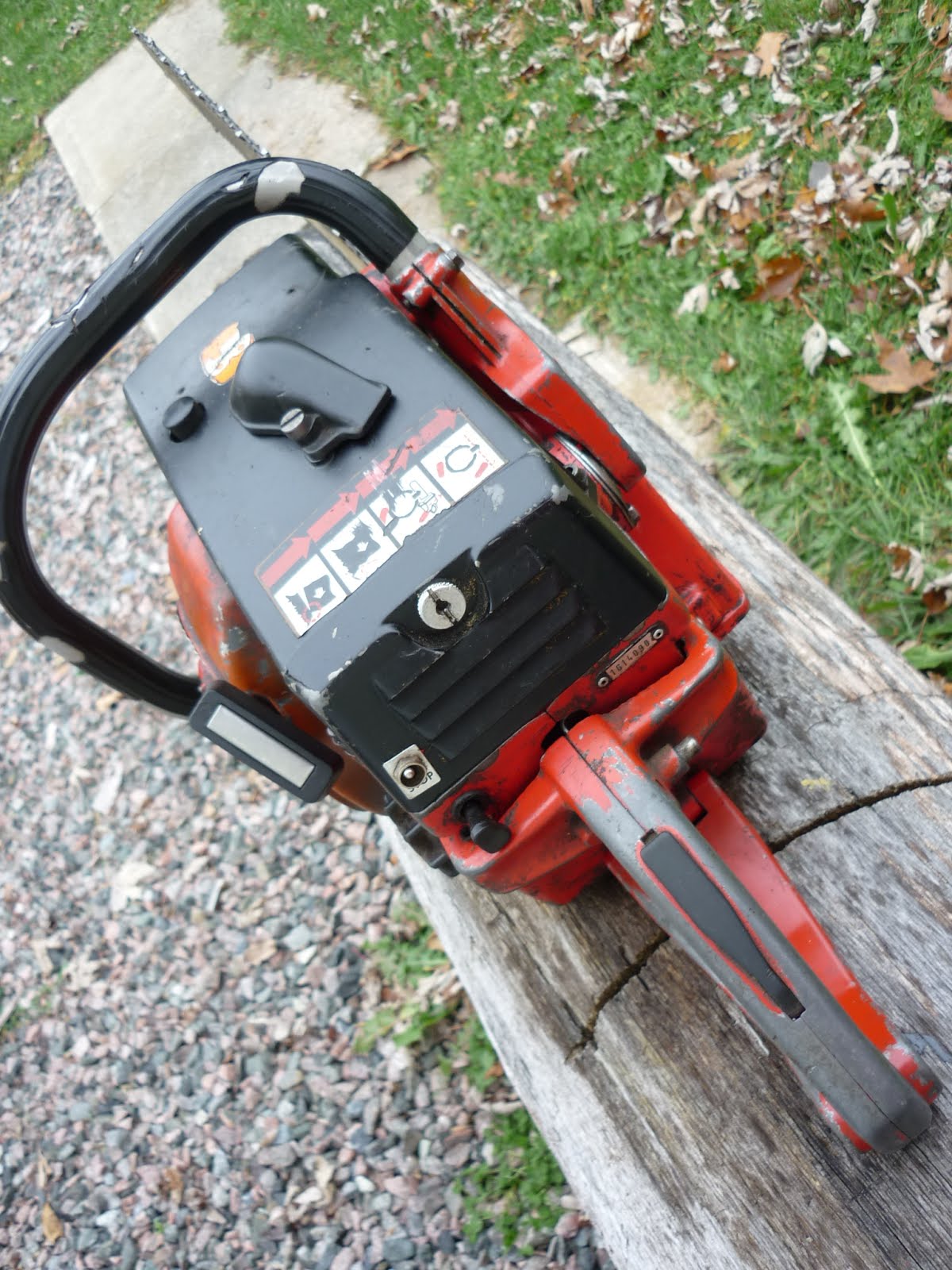 VINTAGE CHAINSAW COLLECTION JONSERED GROUP OF SAWS.