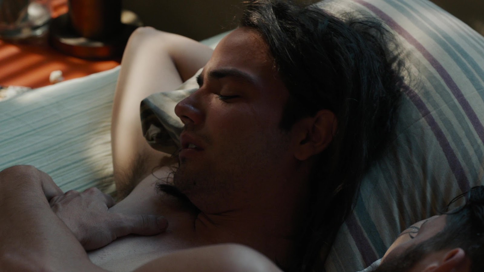 Andy Bean and Daniel Zovatto shirtless in Here And Now 1-02 "It's...