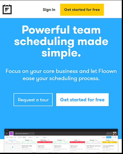 Streamline your planning process with Floown Streamline your planning process with Floown