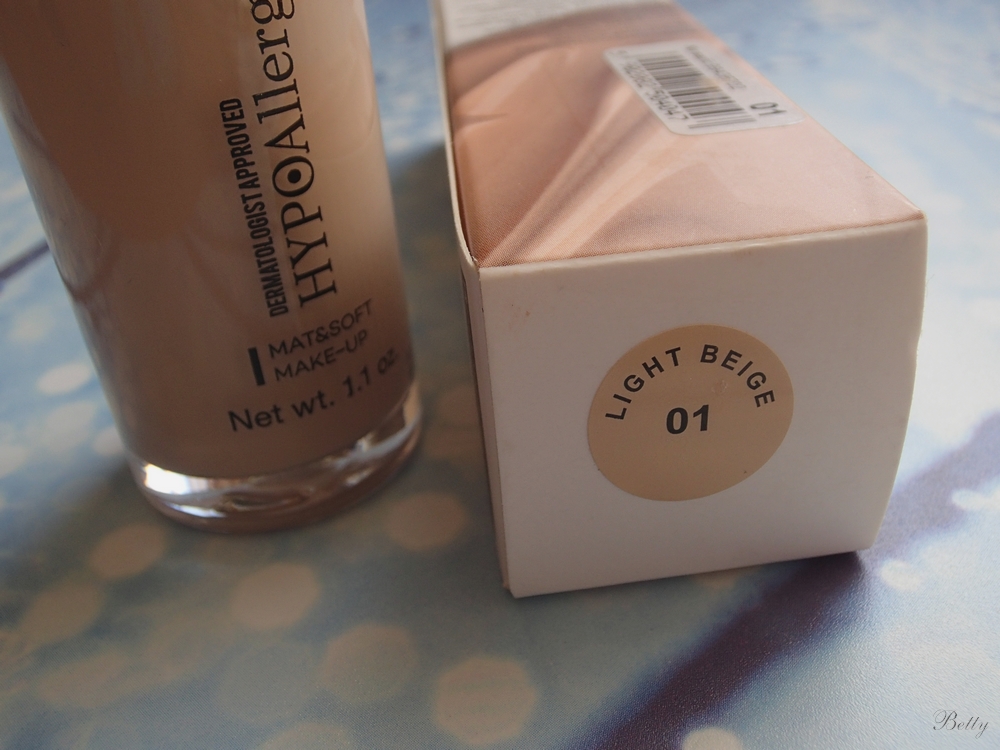 Betty's Beauty Blog Bell Hypoallergenic Mat&Soft fluid matujący