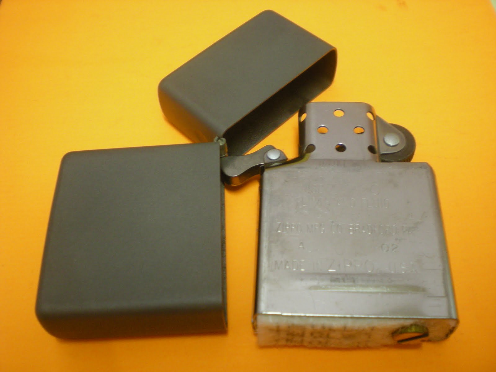 Mel Online Store Zippo Titanium Lighter 2001