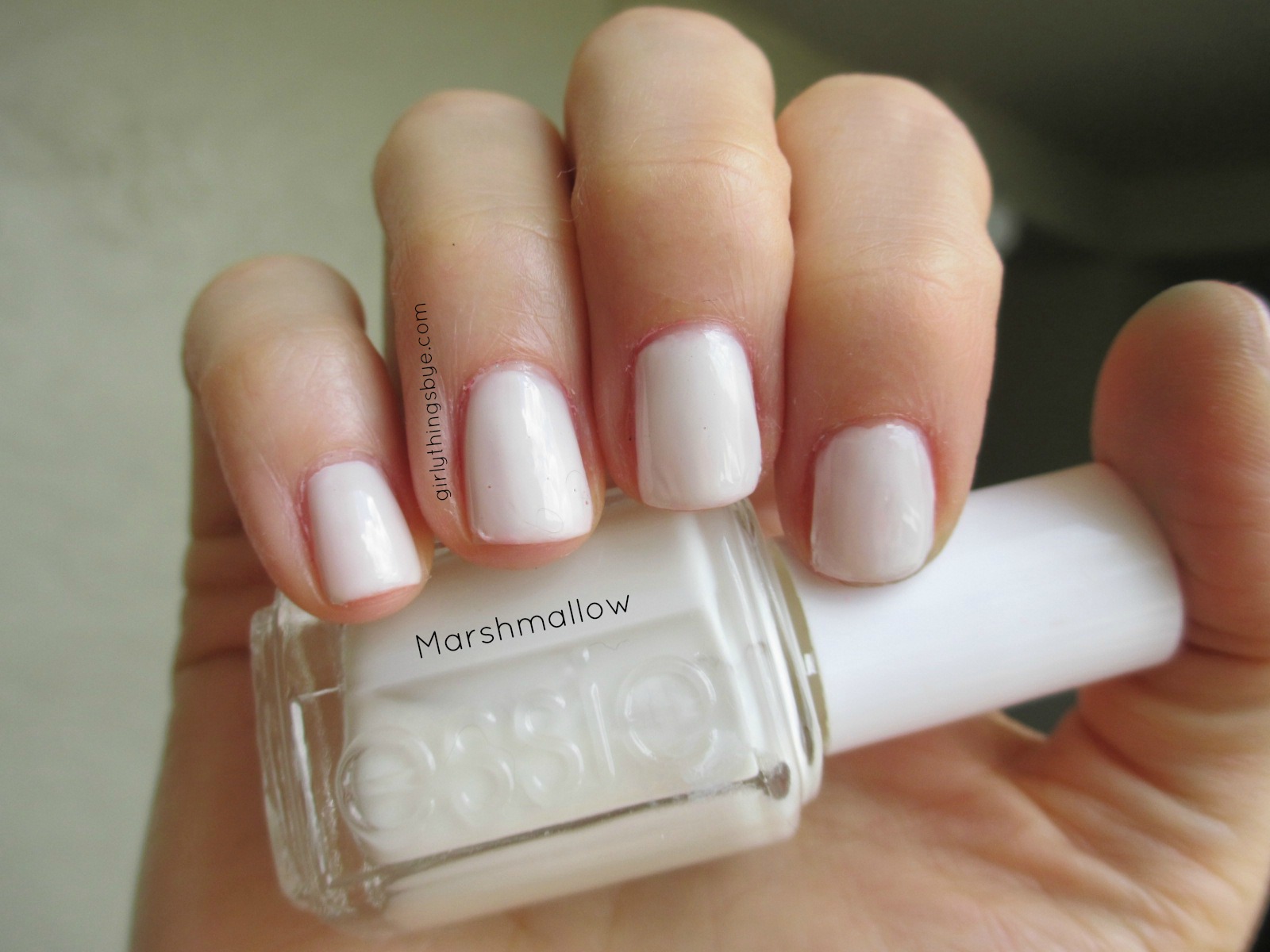 Marshmallow Nail Polish Color - wide 11