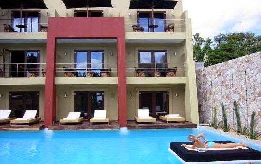 Mosquito Beach adult only hotel in Playa del Carmen on the beach