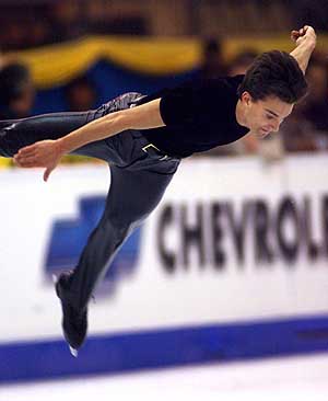 Photograph of Canadian figure skater Ben Ferreira