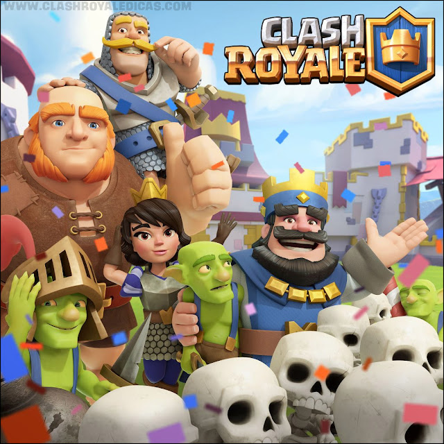 Lançamento Global de Clash Royale - Download Google Play