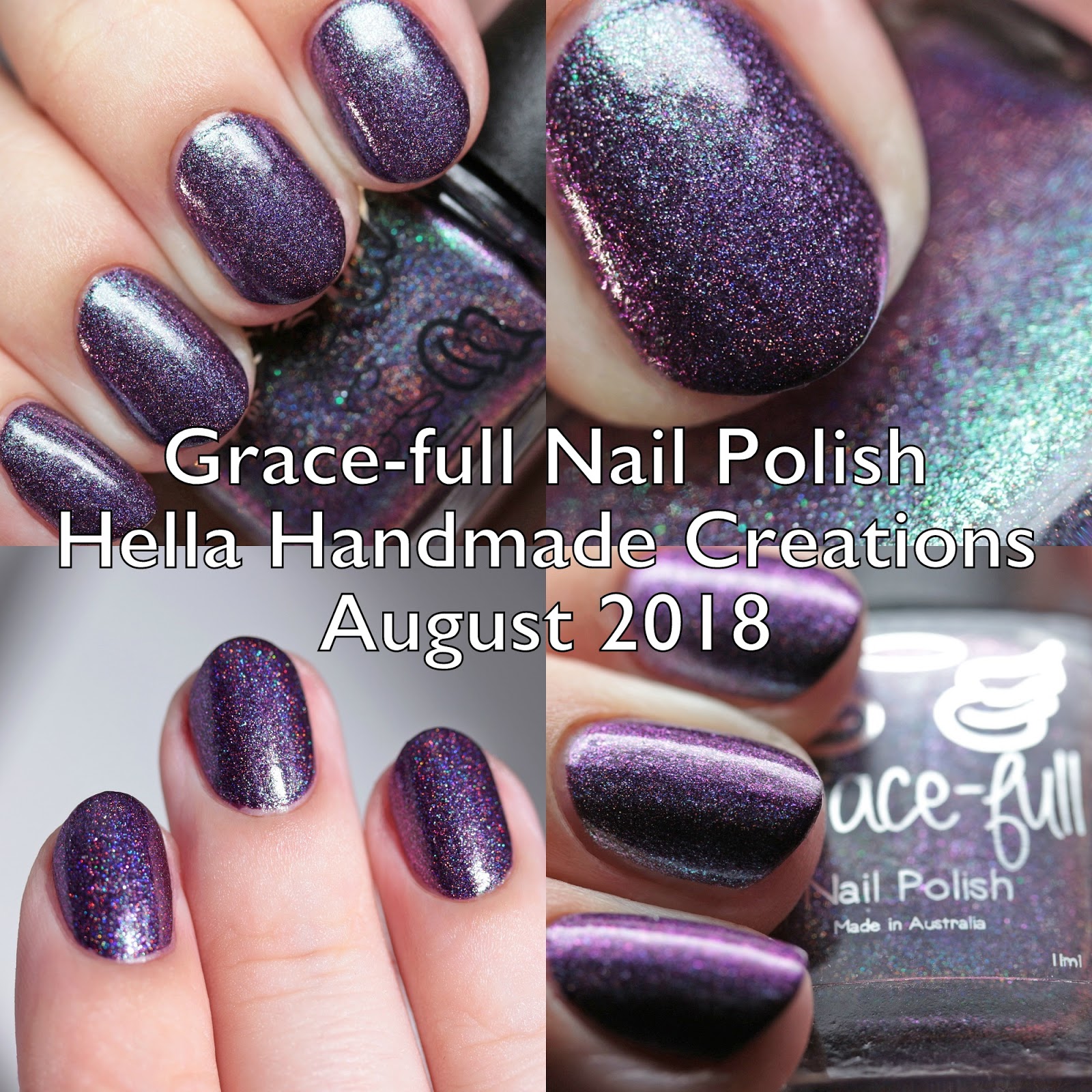 The Polished Hippy Gracefull Nail Polish Hella Handmade Creations