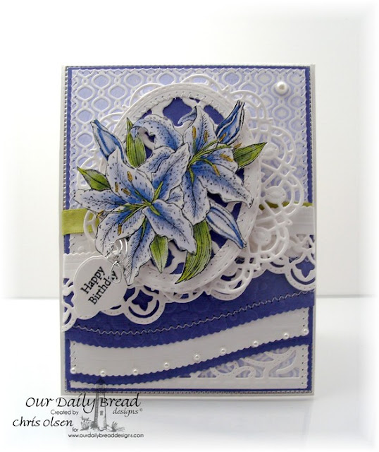 Our Daily Bread Designs, created by Chris Olsen, Beauty, Leafy Border dies, Boho Background die, Mini tag sentiments, Mini Tag dies, Ovals dies, Stitched Ovals dies, Doily die, Star Flourished Pattern Dies, Vintage Flourish Pattern Dies