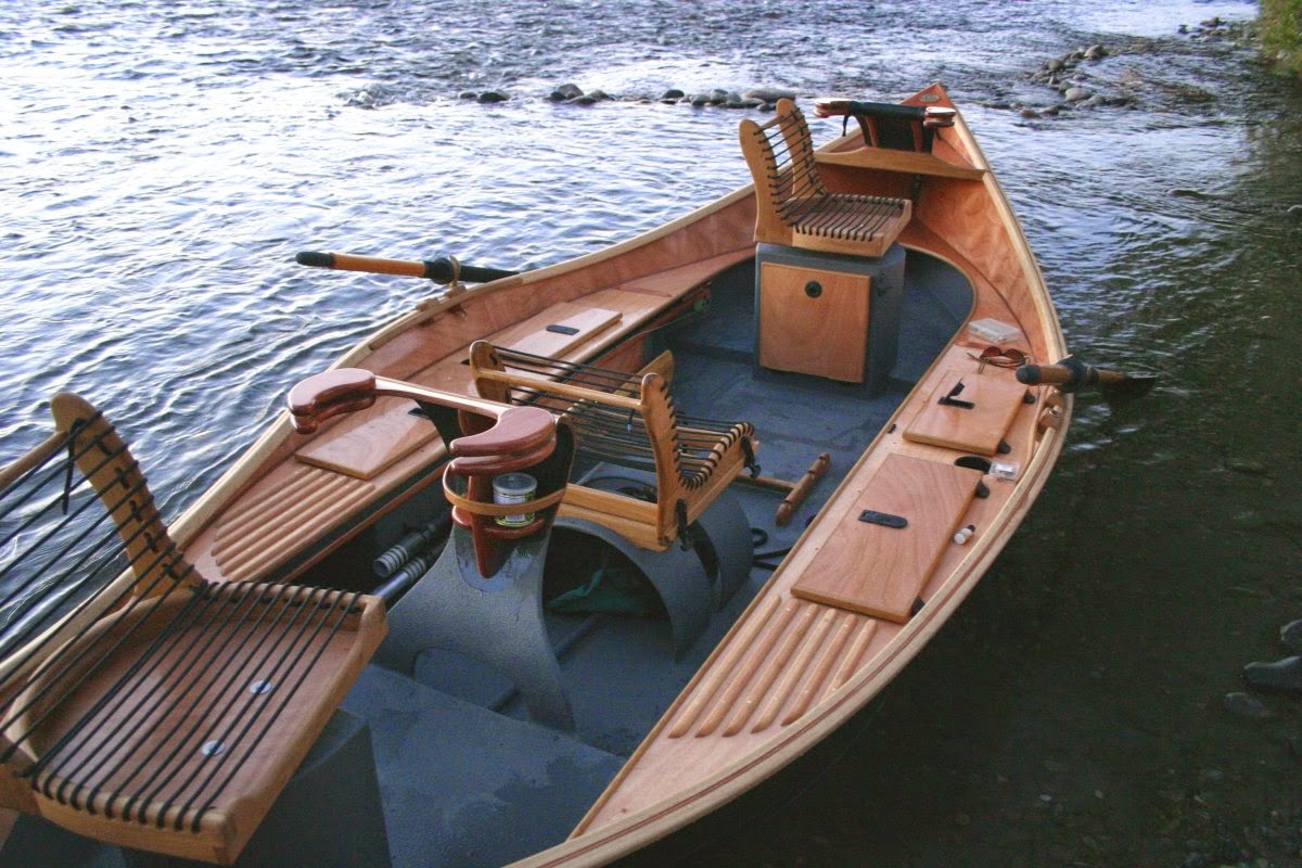 Fly Fishing Traditions Building a Custom Made "Kingfisher" Drift Boat